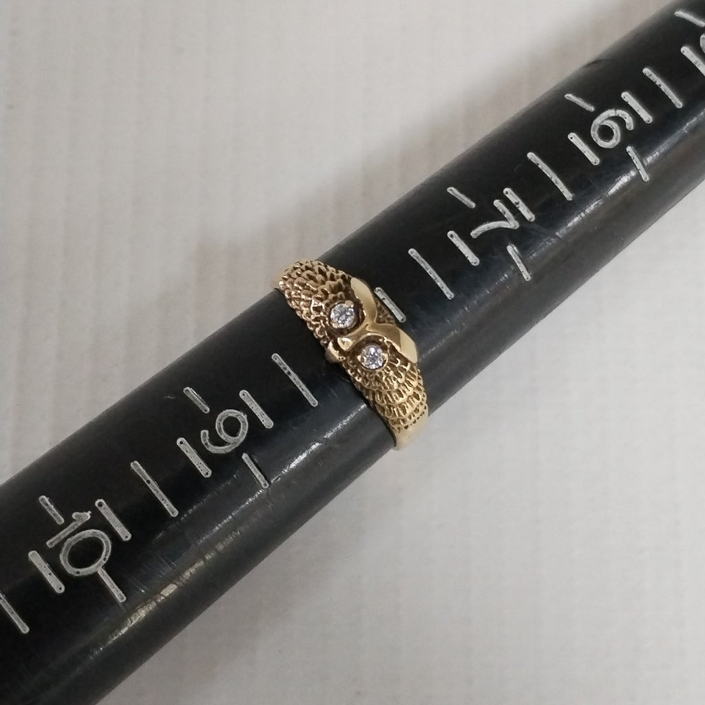 K1 3,20 GRMS 10 K ESPECIFICACIONES COMPLEMENTARIAS ANILLITO TEJIDO HECHURA BUHO (SEMINUEVO)