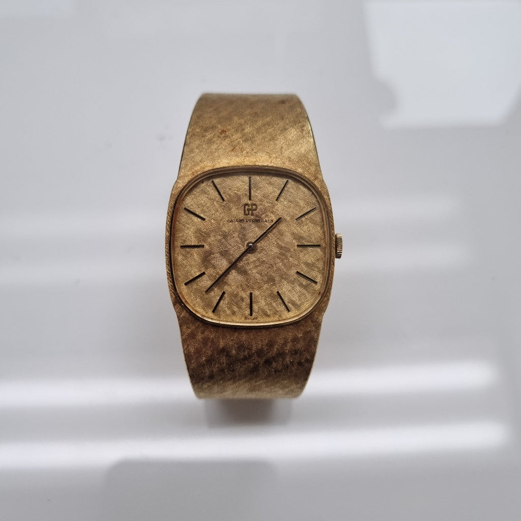 RELOJ CAJA Y PULSO ORO ORO 18 K 92.2 GRMS (SEMINUEVO)