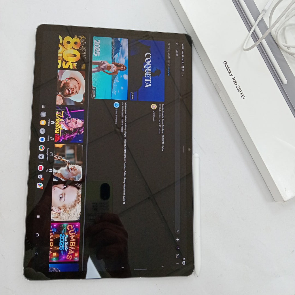 TABLETA SAMSUNG GALAXY TAB S10 FE+ SM-X620 (2025) 256 GB 12 GB RAM (SEMINUEVO)