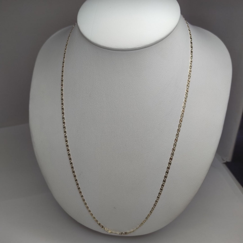 CADENA TEJIDO MARINERO 3.61GR 55 CM (NUEVO)