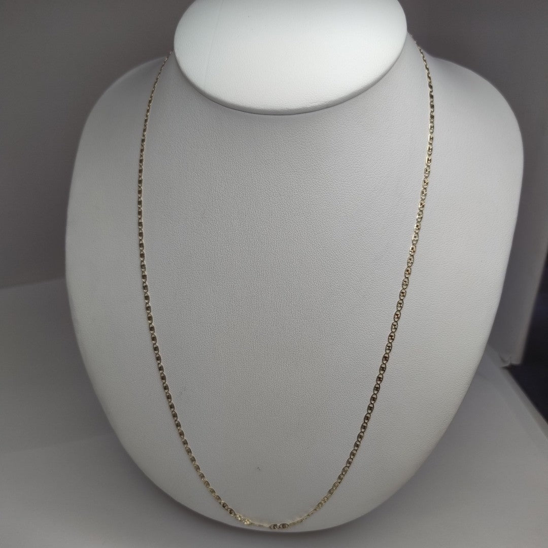 CADENA TEJIDO MARINERO 3.61GR 55 CM (NUEVO)