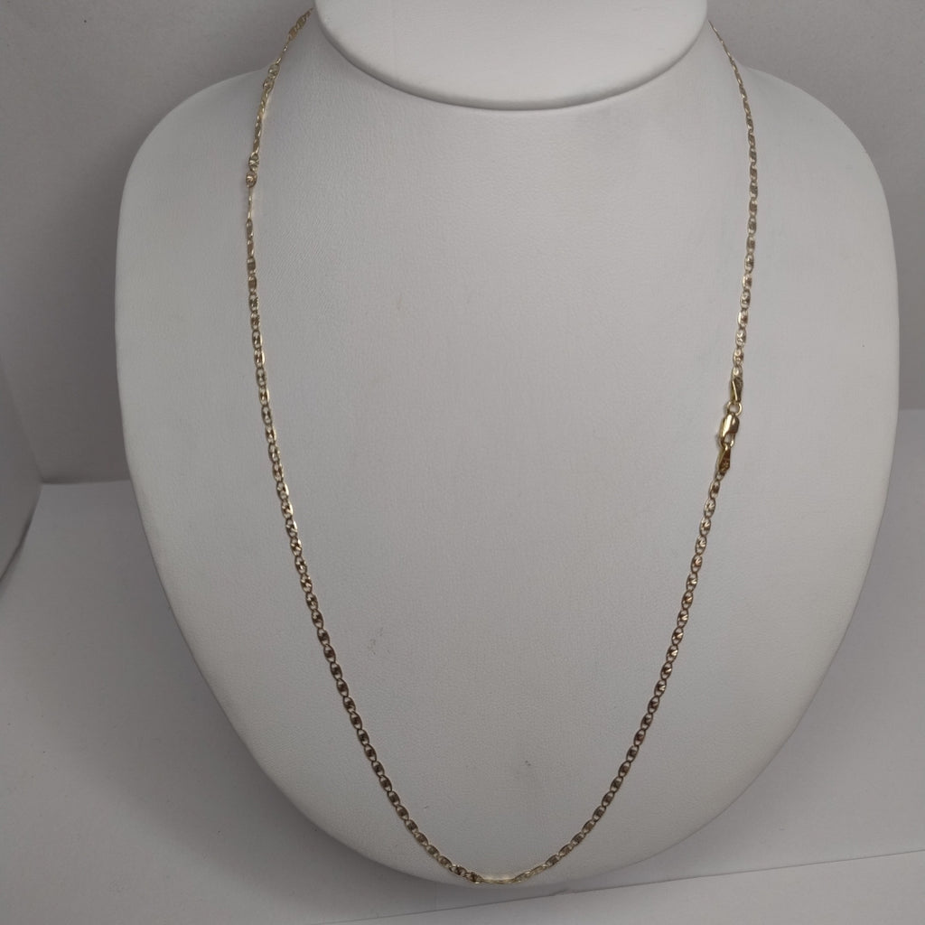 CADENA TEJIDO MARINERO 3.61GR 55 CM (NUEVO)