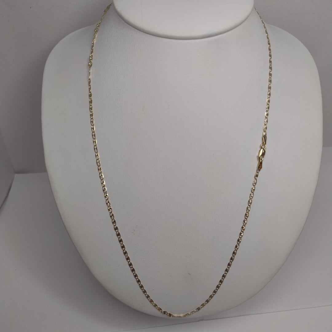 CADENA TEJIDO MARINERO 3.61GR 55 CM (NUEVO)