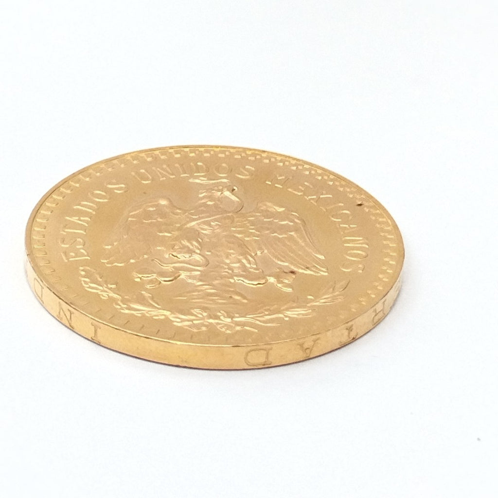 K1 41.6 GRMS 21 K IDENTIFICACIÓN MONEDA NOMINATIVA MONEDAS PESOS 50 PESOS (SEMINUEVO)