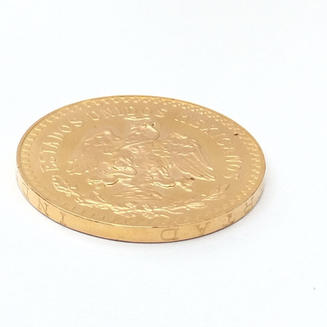 K1 41.6 GRMS 21 K IDENTIFICACIÓN MONEDA NOMINATIVA MONEDAS PESOS 50 PESOS (SEMINUEVO)