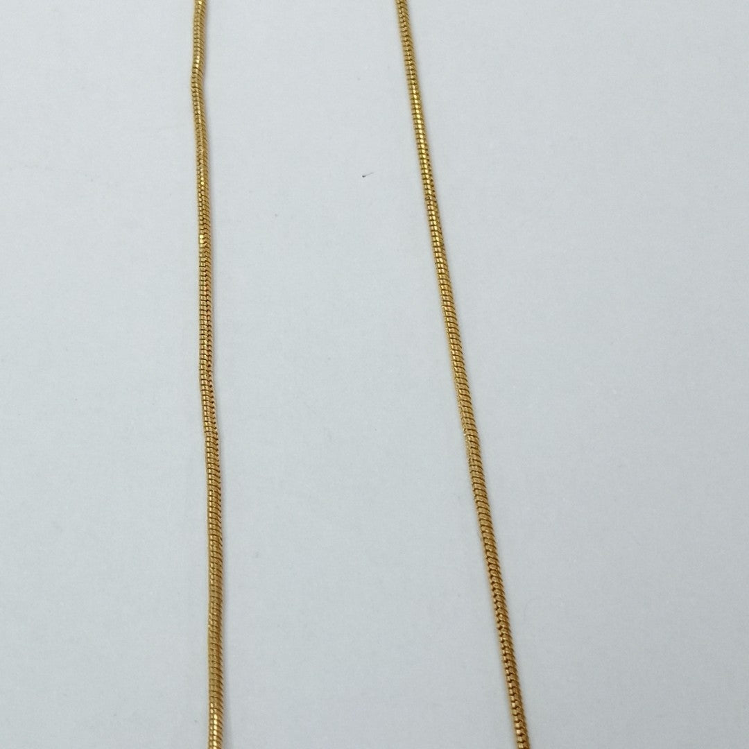 K1 8,00 GRMS 14 K ESPECIFICACIONES COMPLEMENTARIAS GARGANTILA MTVO ELEFANTE (SEMINUEVO)