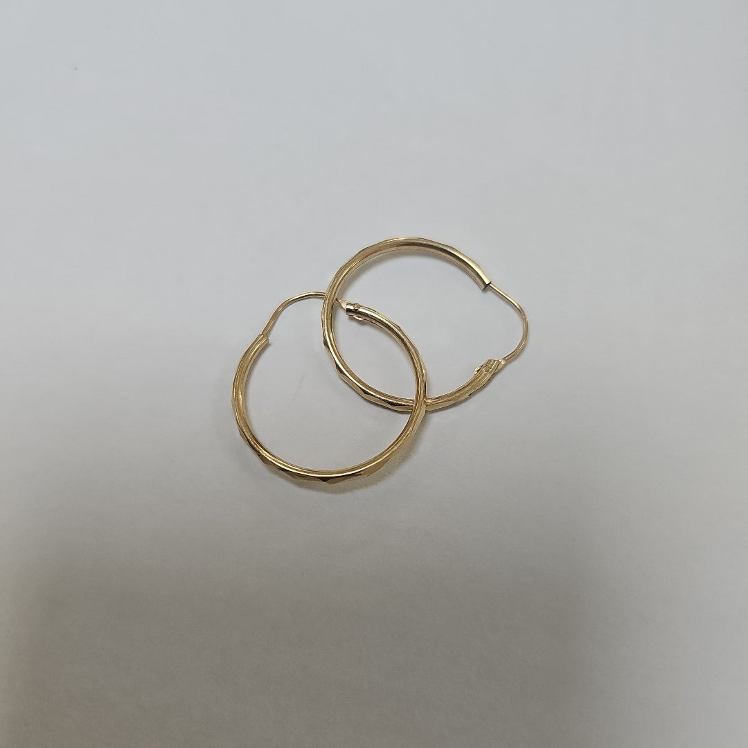 ARRACADAS PAR ORO 14 K 1.2 GRMS (SEMINUEVO)