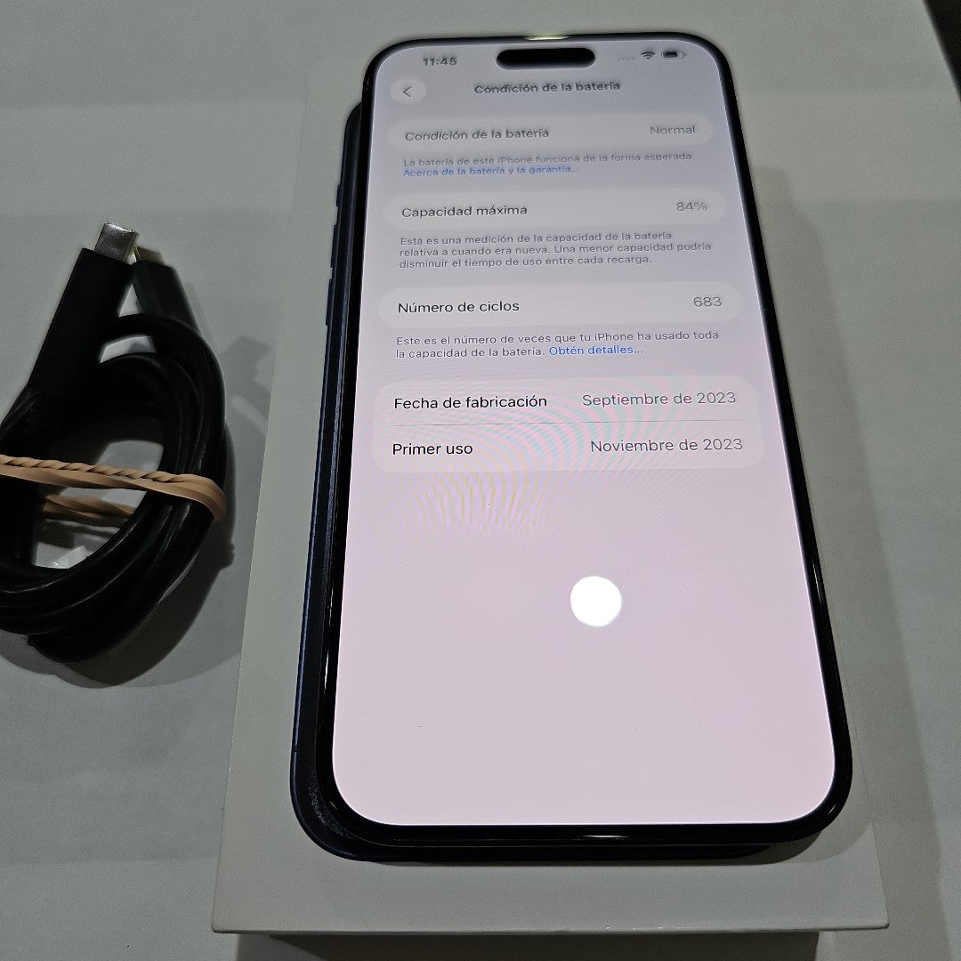 CELULAR APPLE IPHONE 15 PRO MAX A3105 (2023) 256 GB 8 GB RAM (SEMINUEVO)