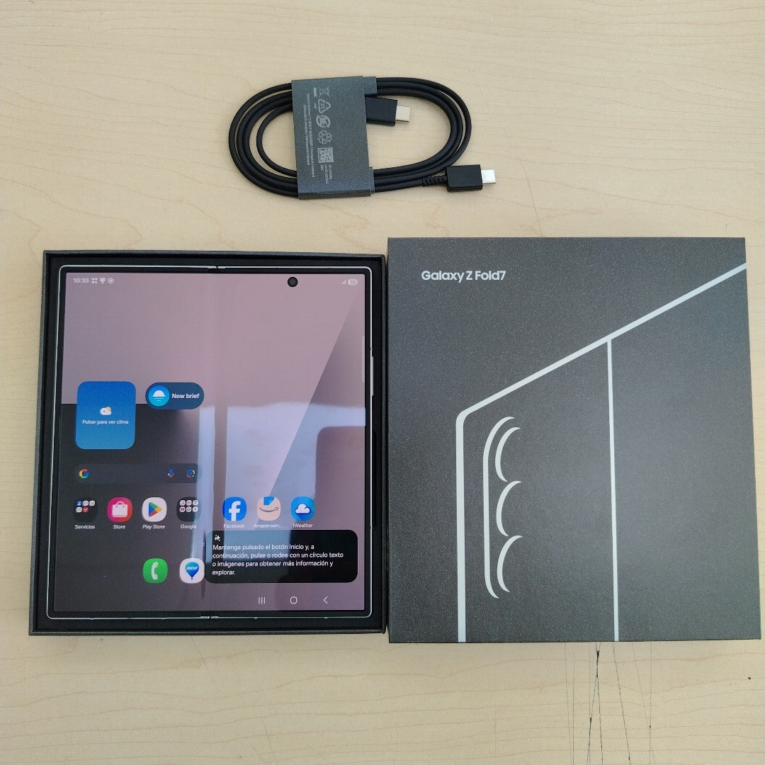 CELULAR SAMSUNG GALAXY Z FOLD7 SM-F966B (2025) 512 GB 12 GB RAM (SEMINUEVO)