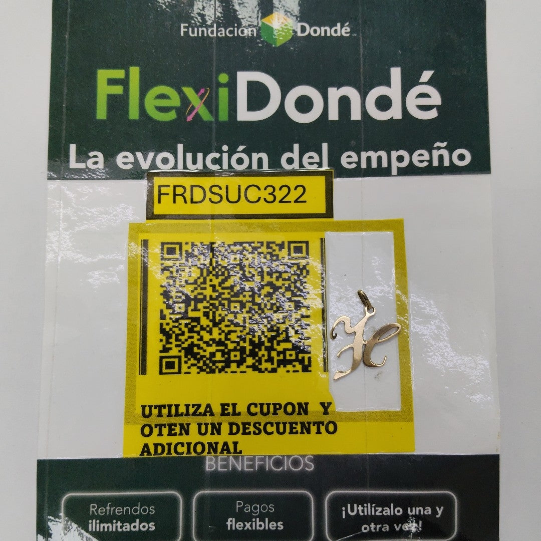 DIJE ORO 10 K 1,20 GRMS (SEMINUEVO)