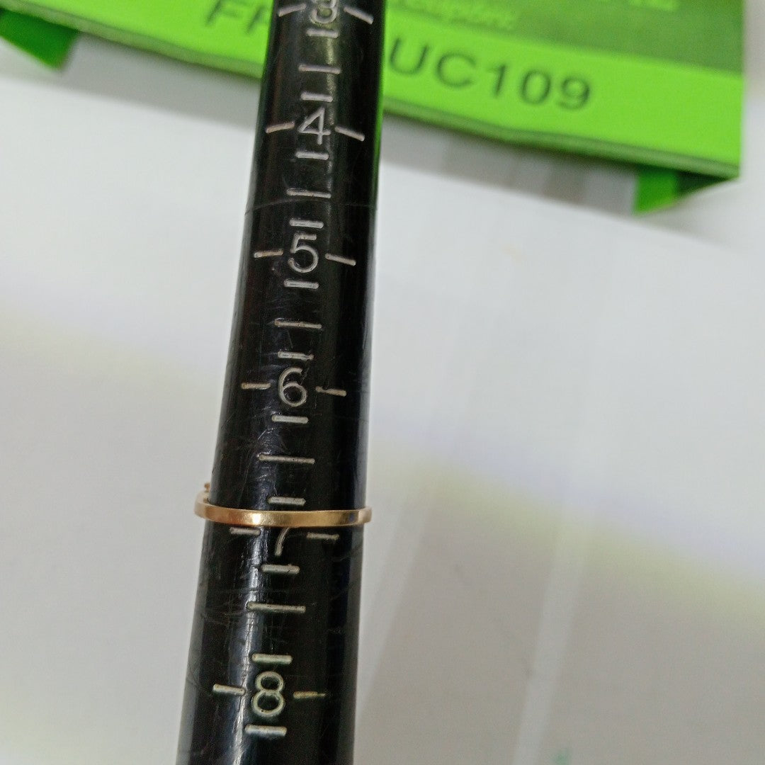 K1 1,30 GRMS 14 K ESPECIFICACIONES COMPLEMENTARIAS SOLITARIO CON PIEDRAS (SEMINUEVO)