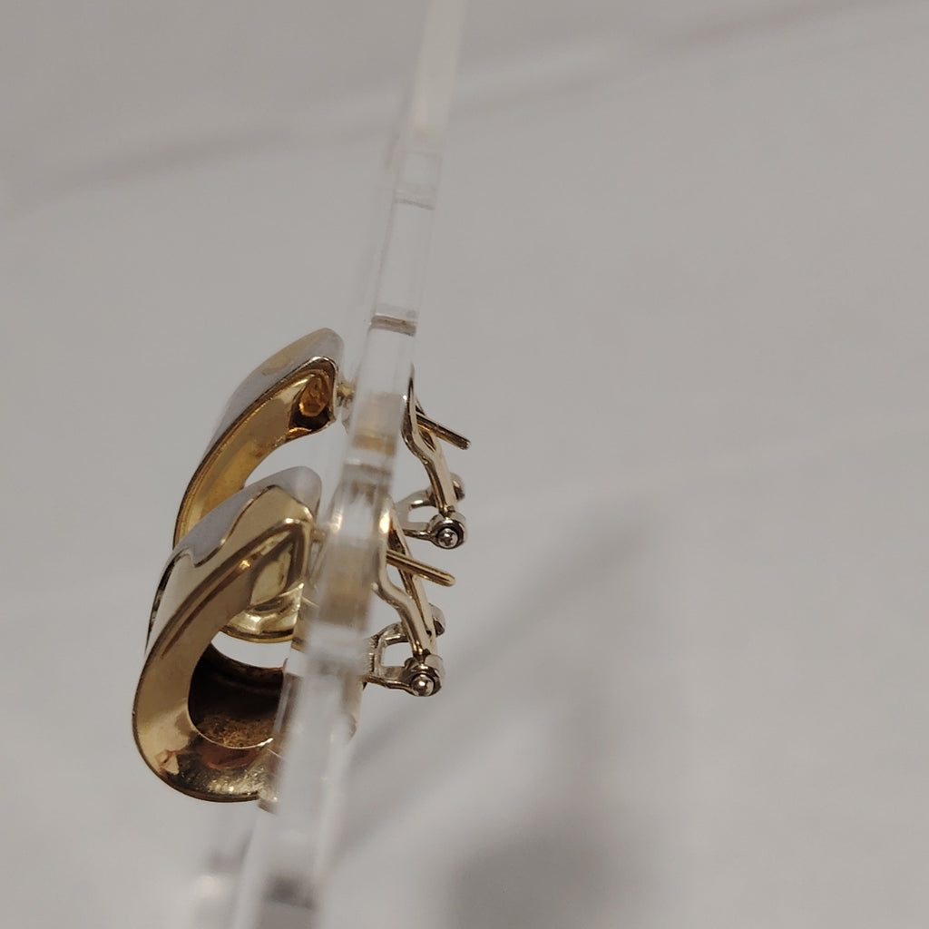 ARRACADAS PAR ORO,RODIADO 14 K 5,00 GRMS (SEMINUEVO)