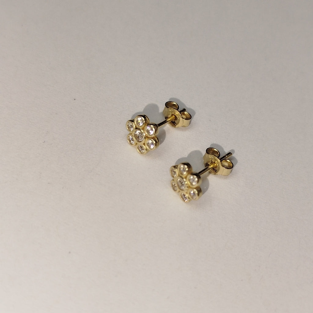 BROQUELES ORO 14K 1.2 (NUEVO)