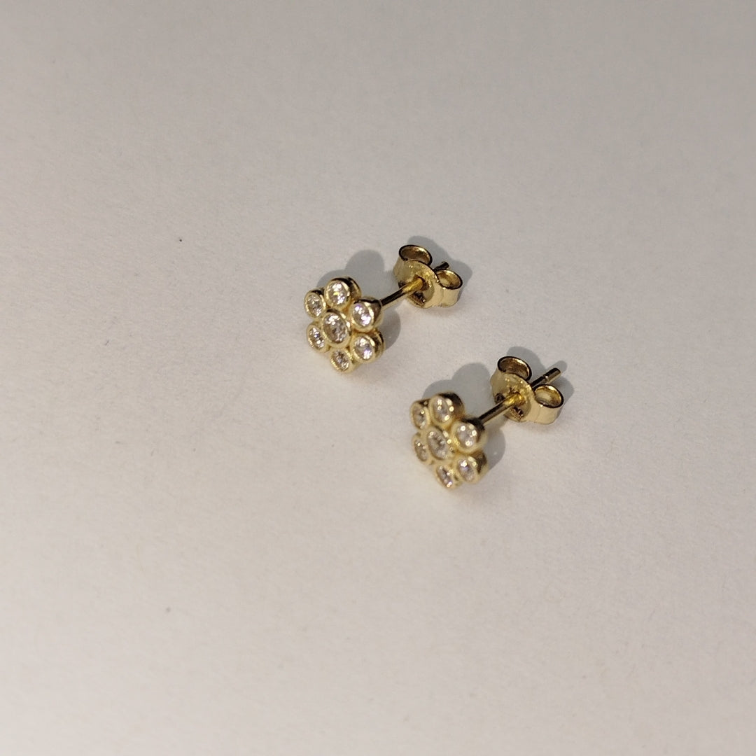 BROQUELES ORO 14K 1.2 (NUEVO)
