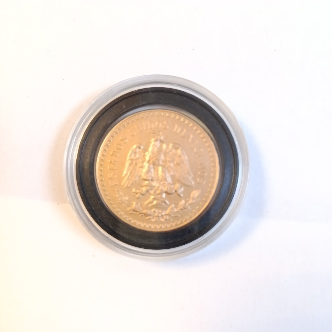 K1 41.6 GRMS 21 K IDENTIFICACIÓN MONEDA NOMINATIVA MONEDAS PESOS 50 PESO (SEMINUEVO)