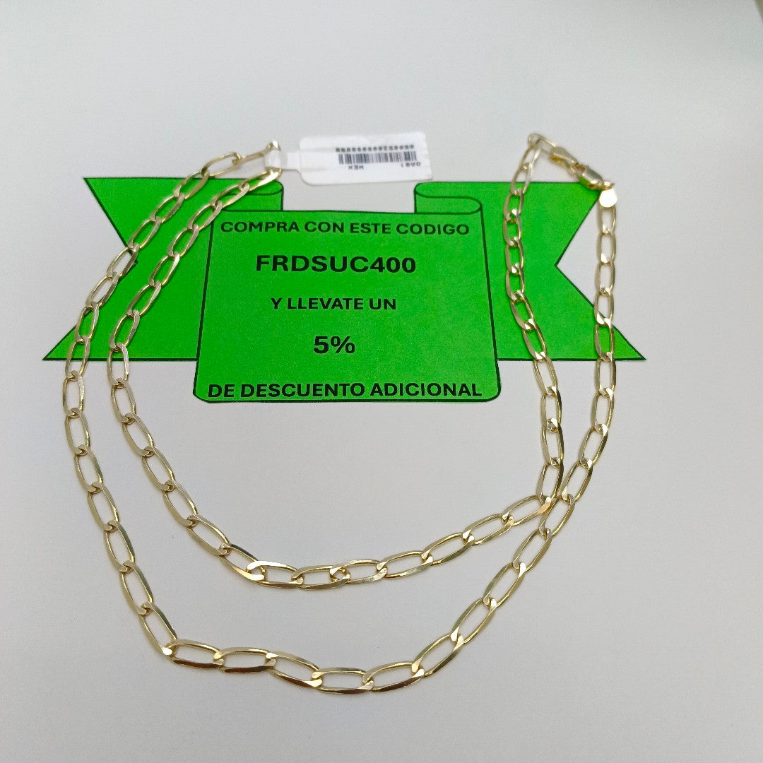 CADENA TEJIDO ESLABONES 11.2G 60 CM (NUEVO)