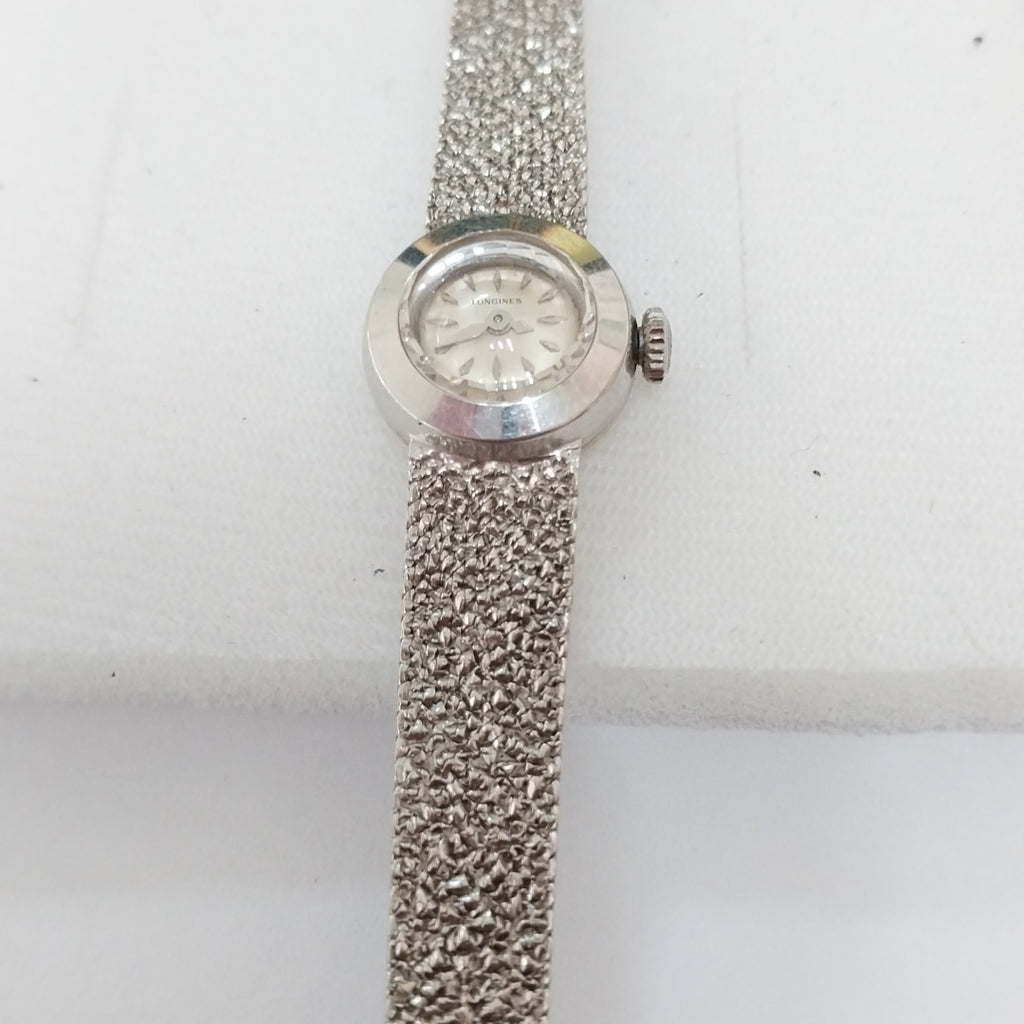 RELOJ CAJA Y PULSO ORO ORO BLANCO 18 K 22,10 GRMS (SEMINUEVO)
