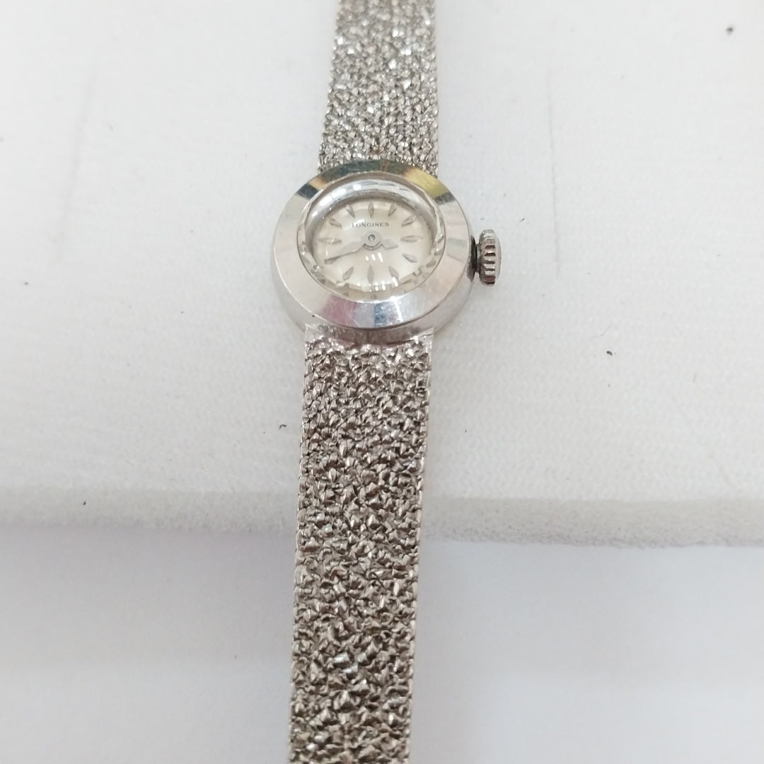 RELOJ CAJA Y PULSO ORO ORO BLANCO 18 K 22,10 GRMS (SEMINUEVO)