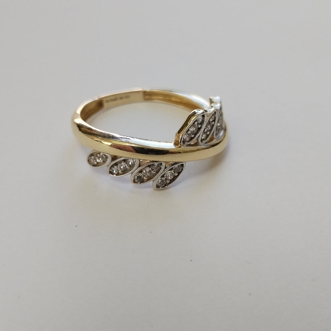 ANILLOS DAMA ORO 14K 2 (NUEVO)