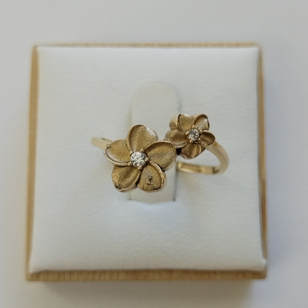 ANILLOS DAMA ORO 14K 2 (NUEVO)