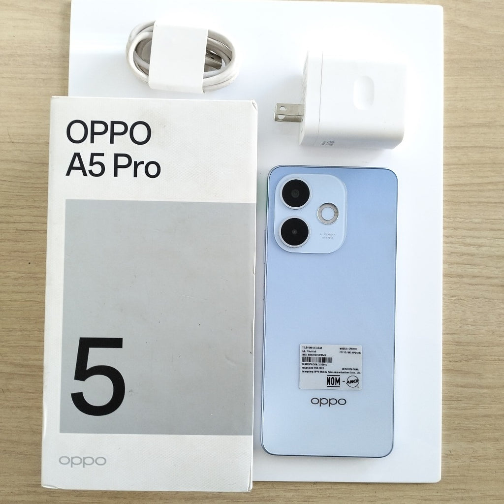 CELULAR OPPO  A5 PRO CPH2711 (2025) 256 GB 8 GB RAM (SEMINUEVO)
