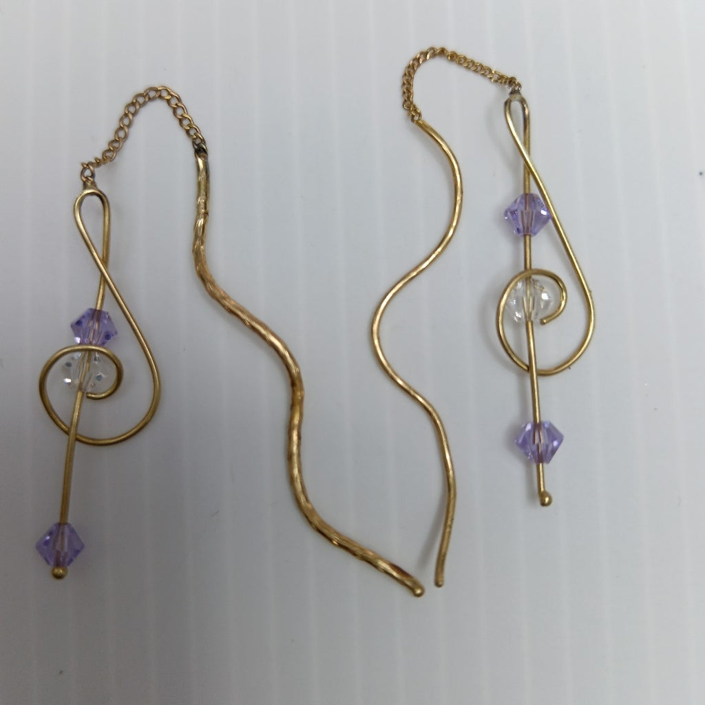 VIOLADORES PAR ORO 14 K 1.9 GRMS (SEMINUEVO)