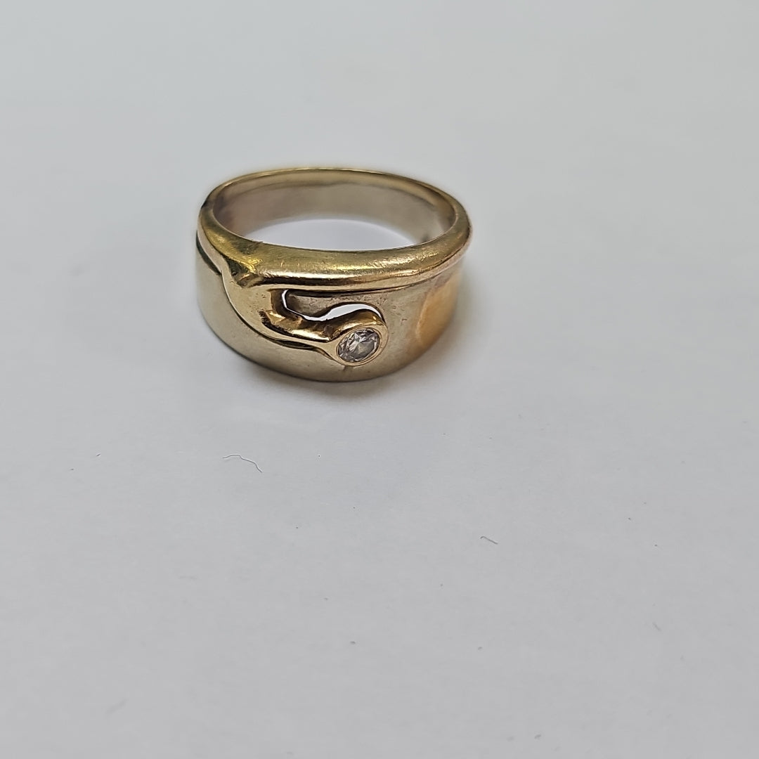 ANILLO ORO 14 K 5.4 GRMS (SEMINUEVO)