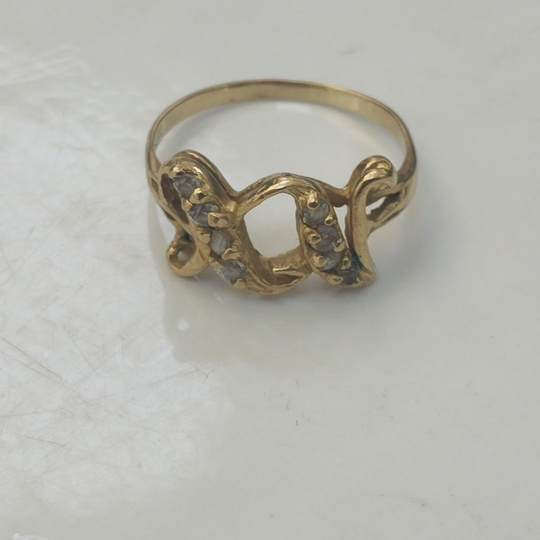 ANILLITO ORO 10 K 2,20 GRMS (SEMINUEVO)