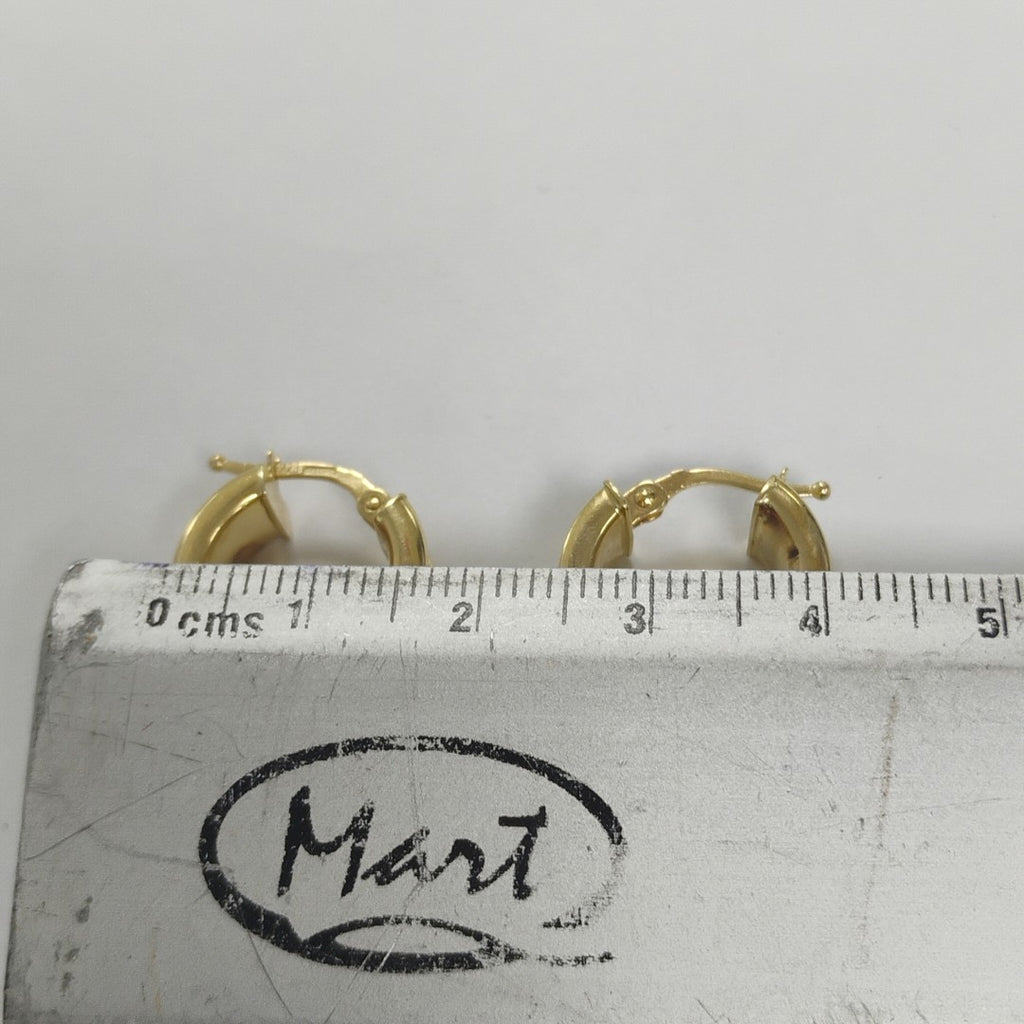 ARRACADAS PAR ORO 14 K 2,50 GRMS (SEMINUEVO)