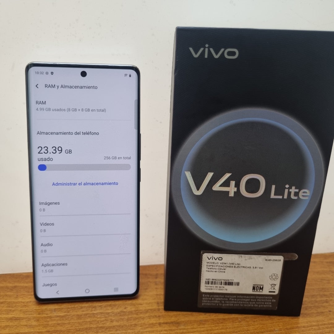 CELULAR VIVO V40 LITE V2341 (2024) 256 GB 8 GB RAM (SEMINUEVO)