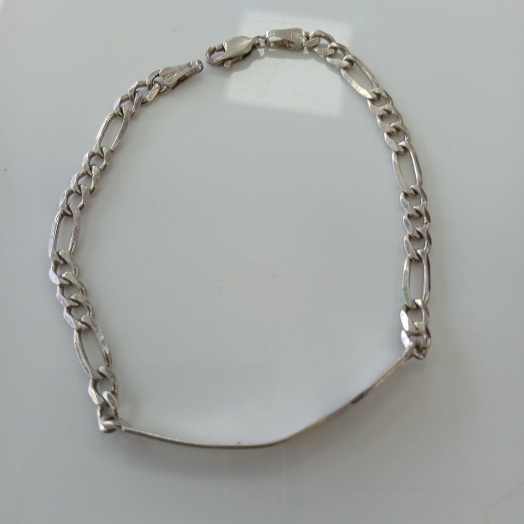 ESCLAVA, PULSERA RIGIDA PLATA 40.5 GRMS (SEMINUEVO)