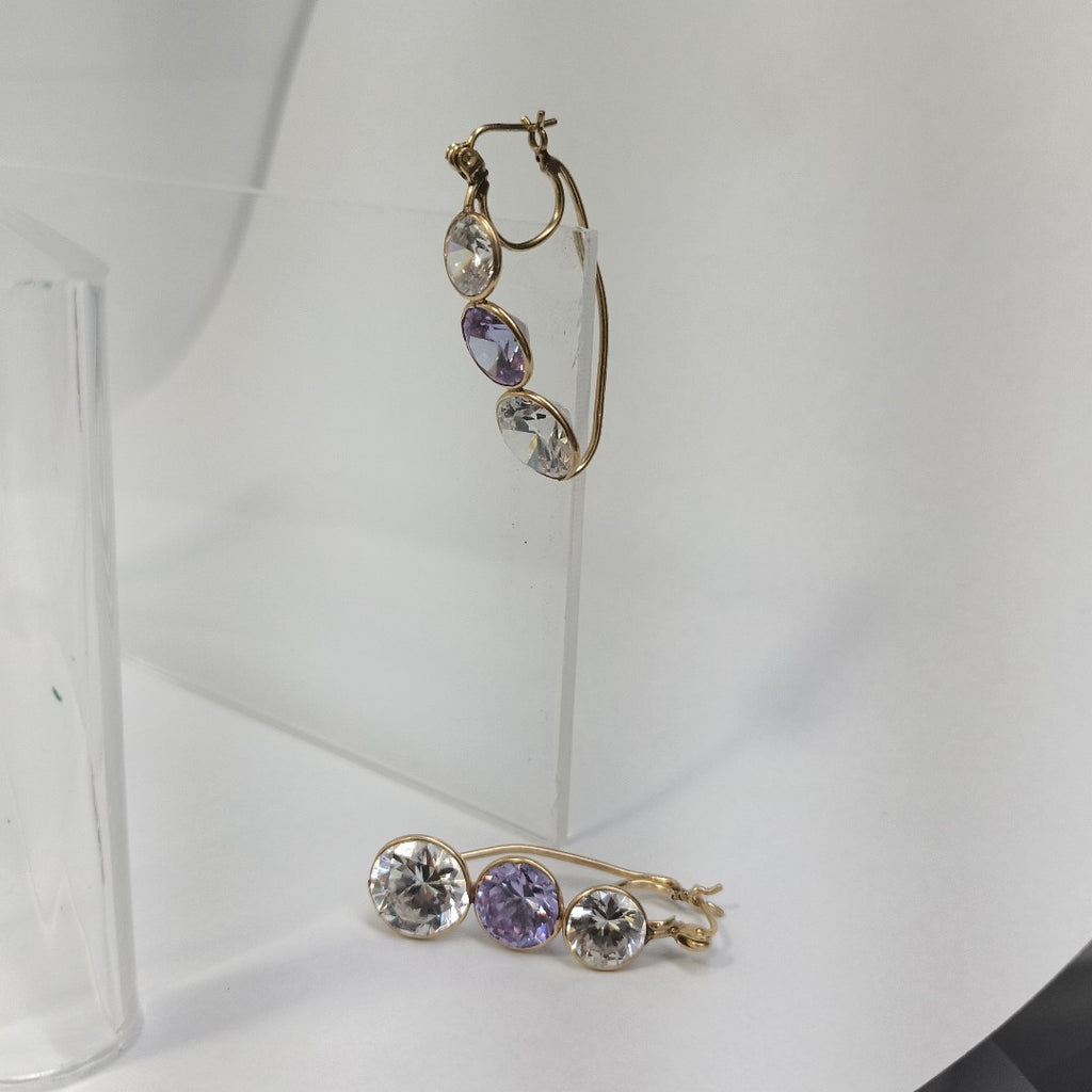 ARETES PAR ORO 14 K 5,20 GRMS (SEMINUEVO)