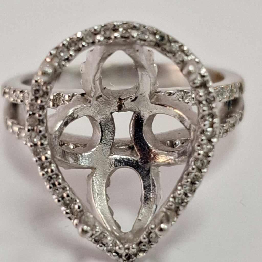 ANILLITO ORO, ORO BLANCO 14 K 5.1 GRMS (SEMINUEVO)