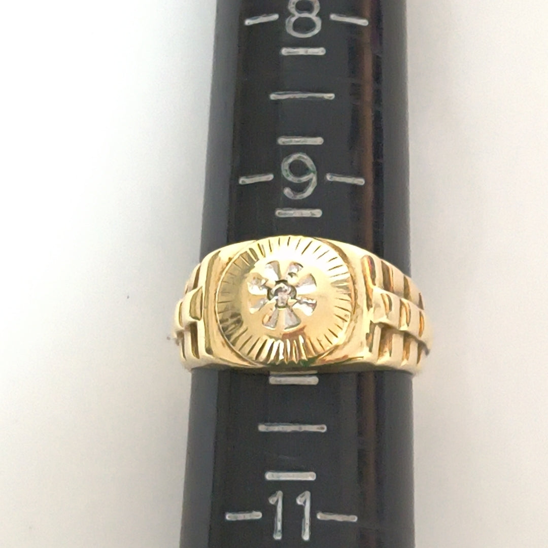 ANILLO ORO 10 K 4.1 GRMS (SEMINUEVO)