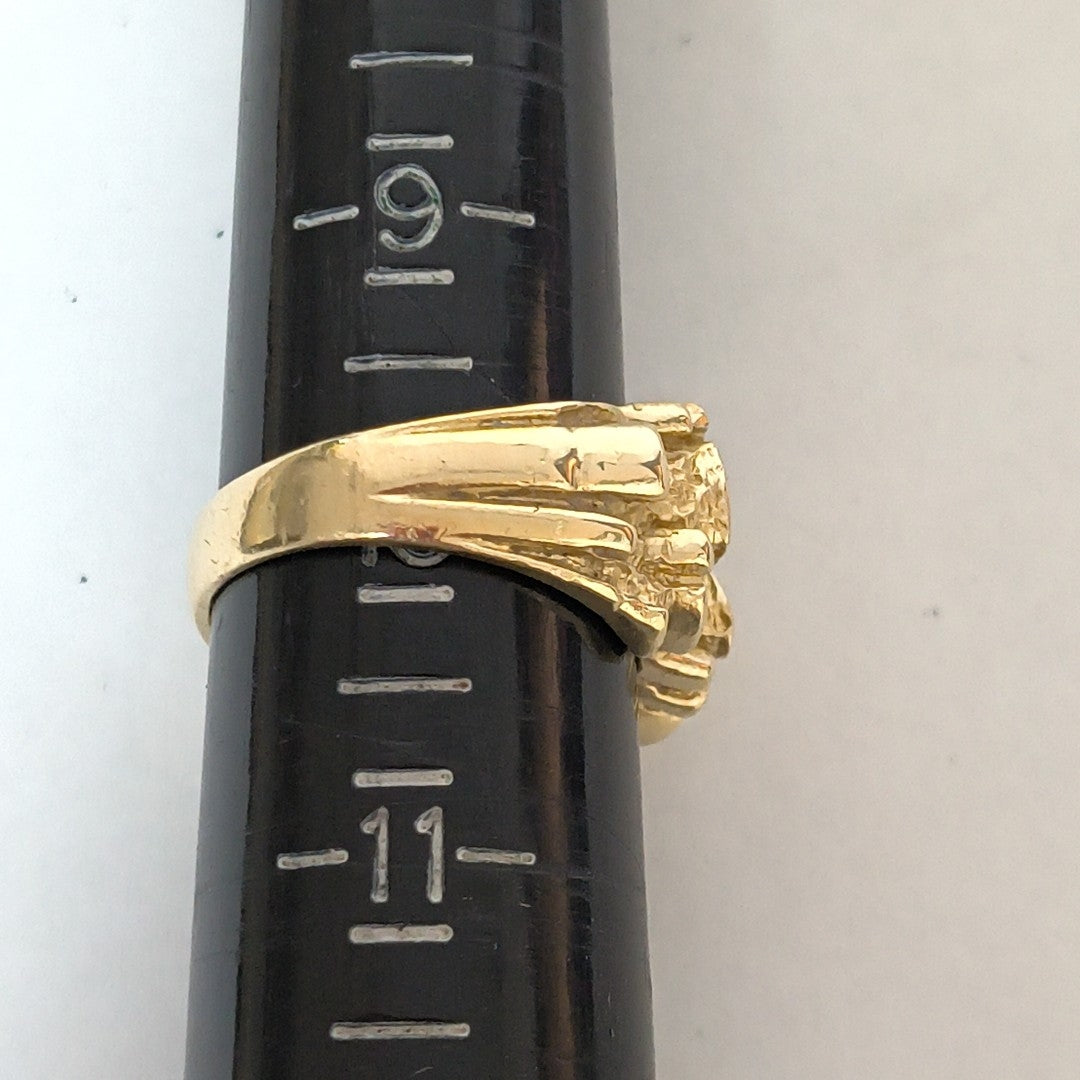 ANILLO ORO 14 K 13.6 GRMS (SEMINUEVO)