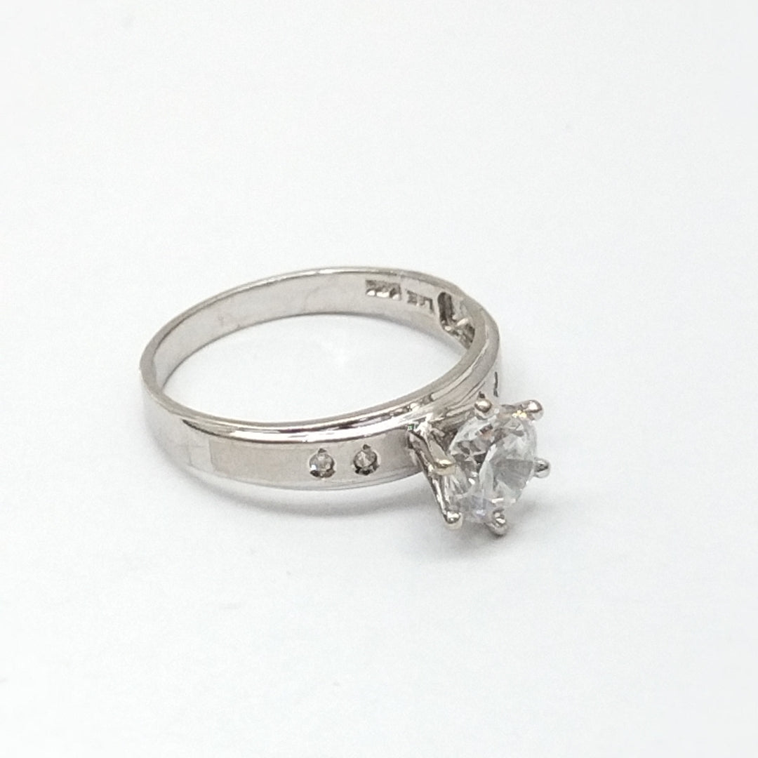 ANILLITO ORO BLANCO 14 K 2,80 GRMS (SEMINUEVO)