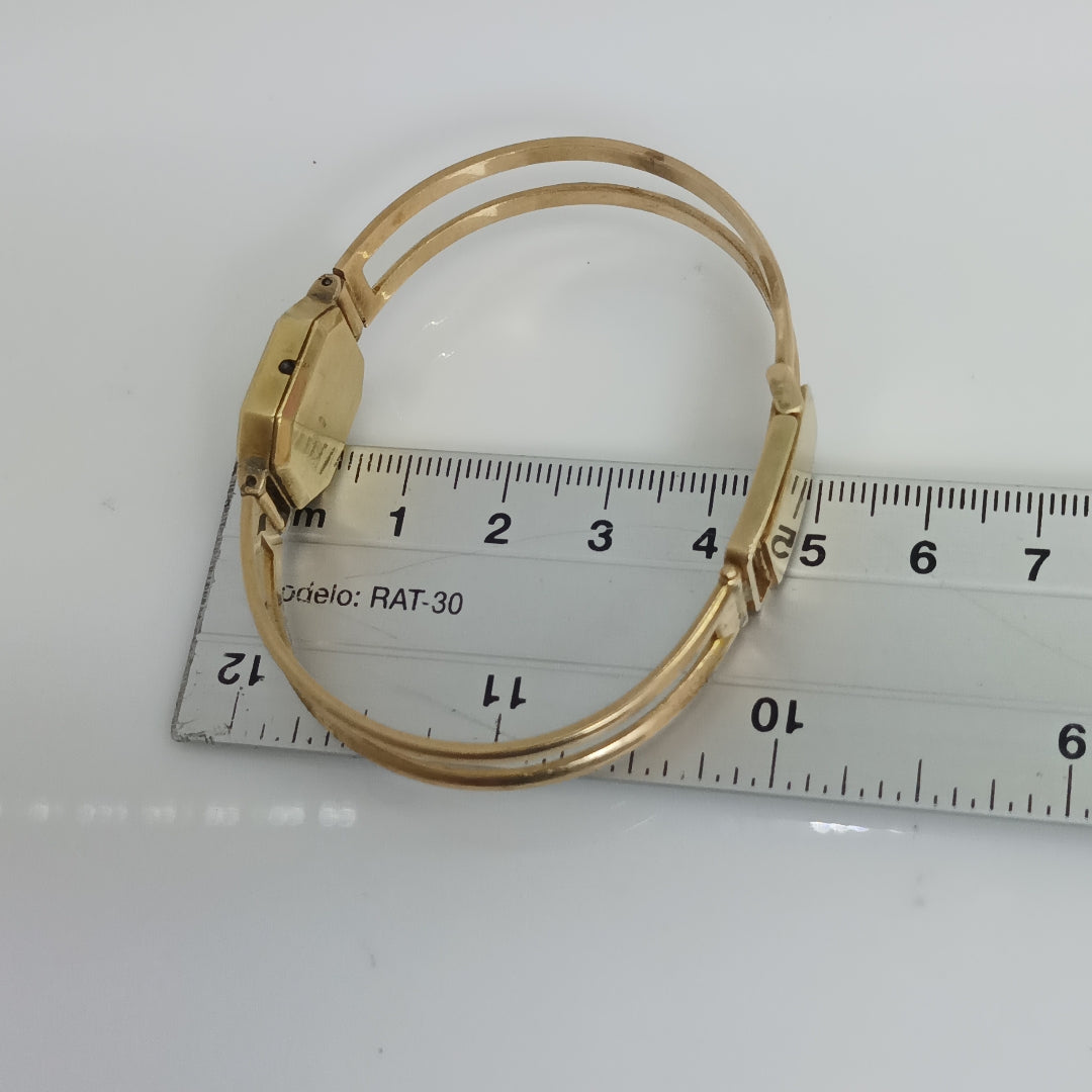 K1 26,30 GRMS 14 K ESPECIFICACIONES COMPLEMENTARIAS RELOJ CAJA ACERO PULSO ORO (SEMINUEVO)