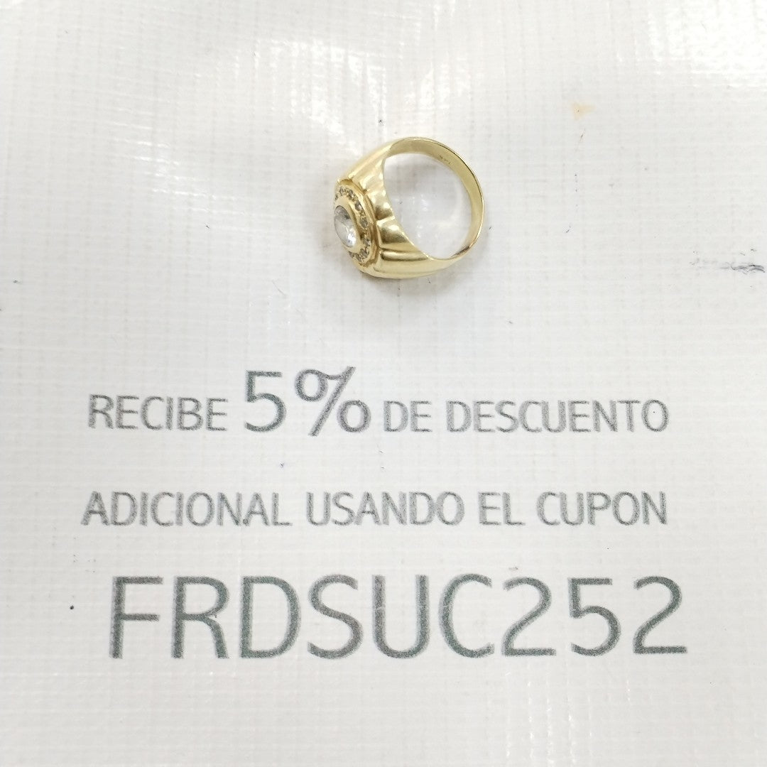 ANILLO ORO 14 K 12.6 GRMS (SEMINUEVO)