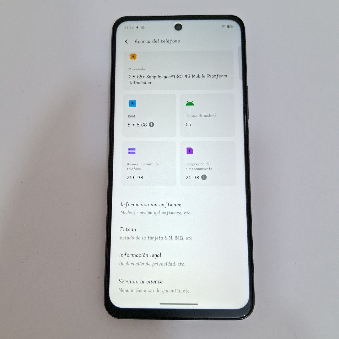 CELULAR VIVO Y29 V2434 (2025) 256 GB 8 GB RAM (SEMINUEVO)
