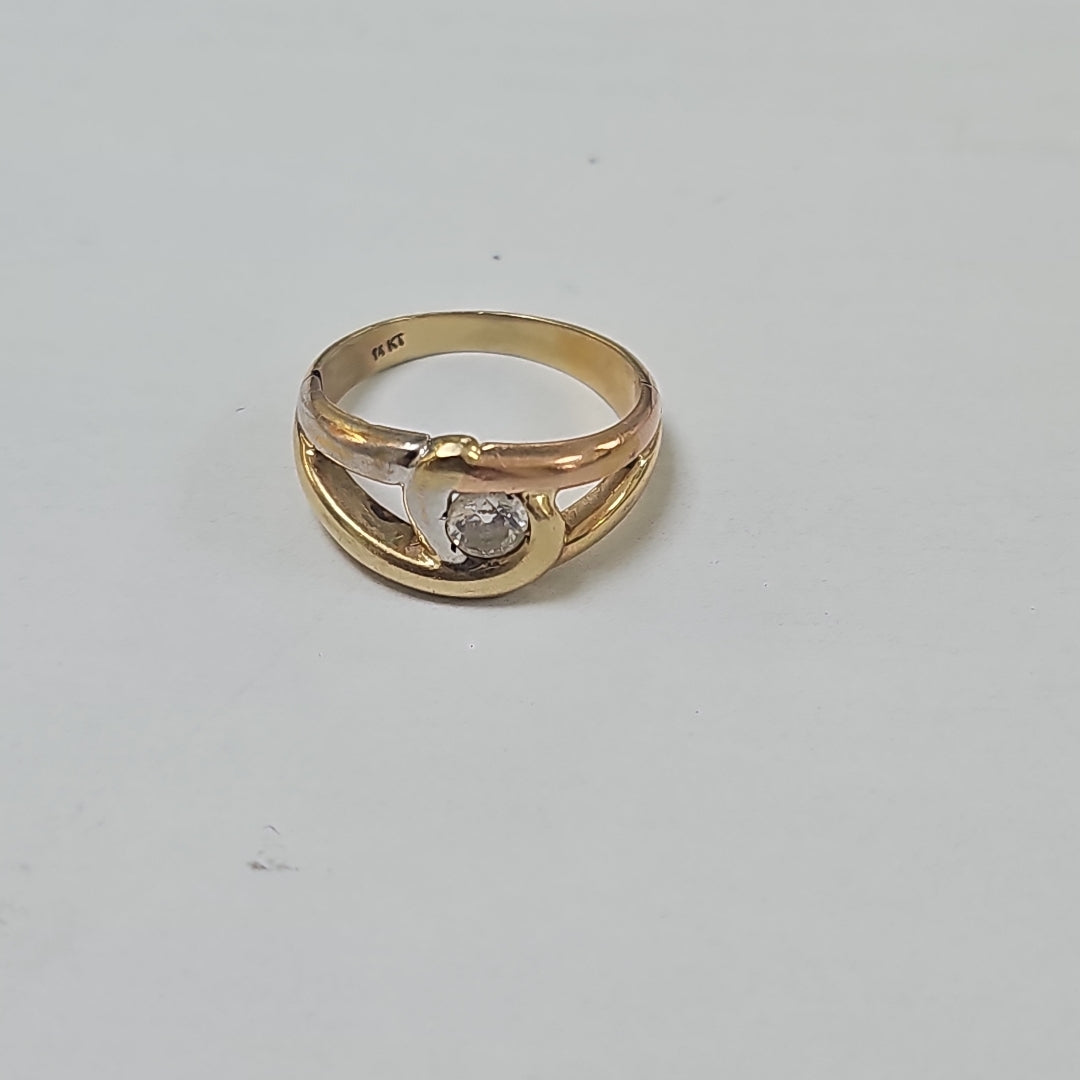 ANILLO ORO 14 K 5.5 GRMS (SEMINUEVO)