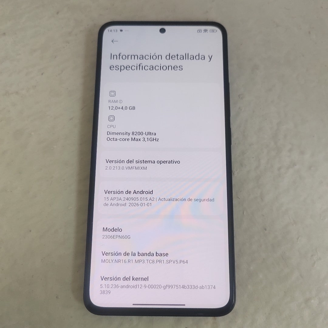 CELULAR XIAOMI 13T 2306EPN60G (2023) 256 GB 12 GB RAM