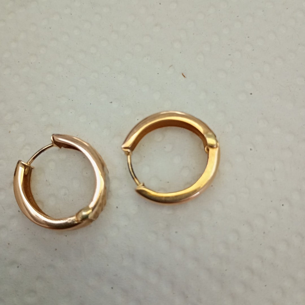 ARRACADAS PAR ORO 14 K 2,40 GRMS (SEMINUEVO)