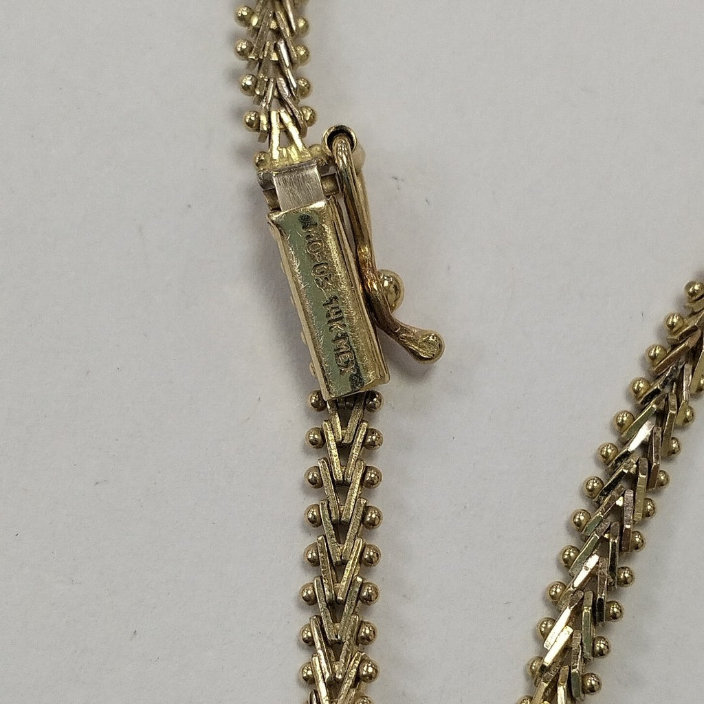 GARGANTILLA ORO 14 K 15.4 GRMS (SEMINUEVO)