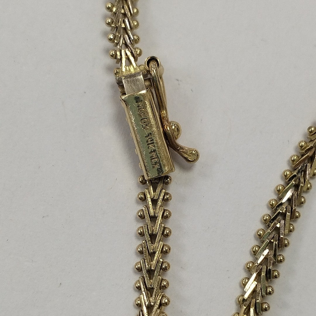 GARGANTILLA ORO 14 K 15.4 GRMS (SEMINUEVO)