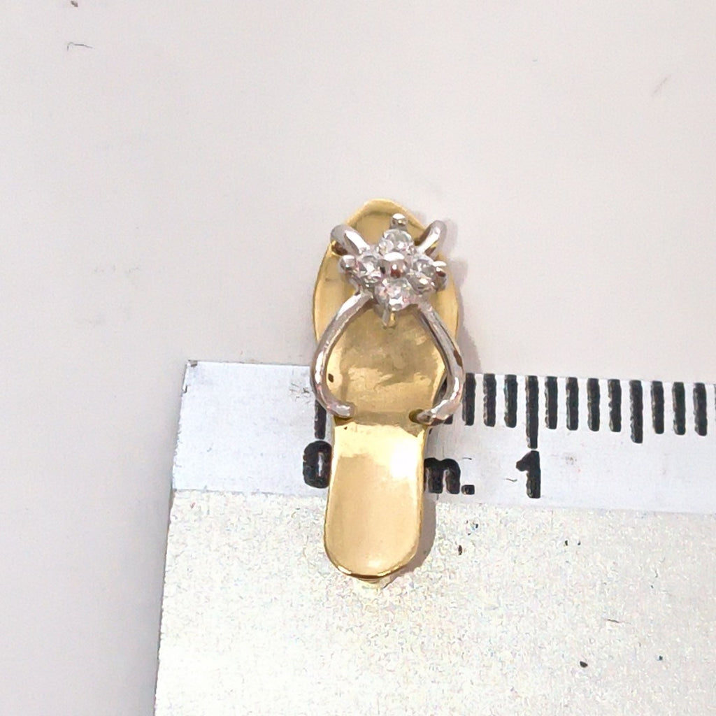 DIJE ORO COMBINADO 14 K 1.6 GRMS (SEMINUEVO)