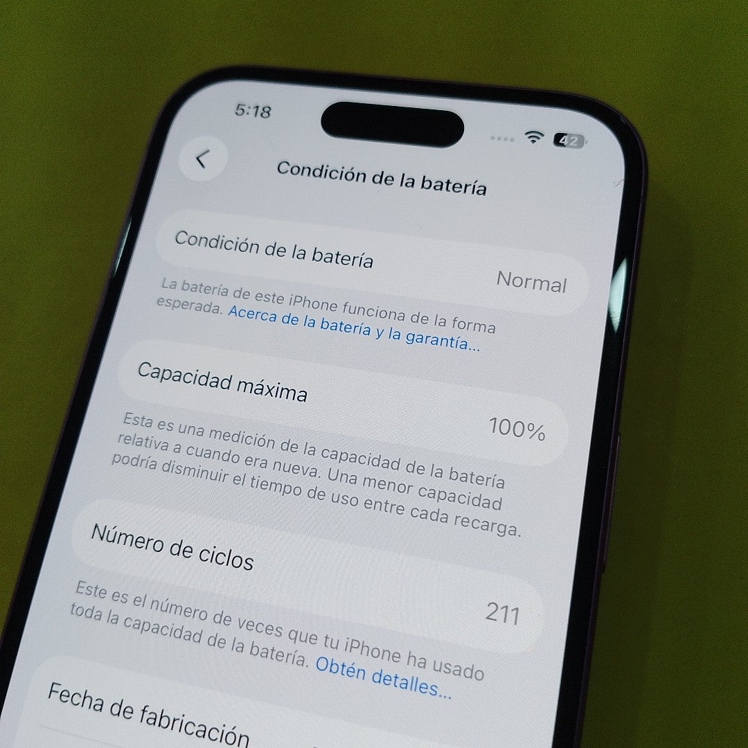 CELULAR APPLE IPHONE 16 A3287 (2024) 128 GB 8 GB RAM (SEMINUEVO)