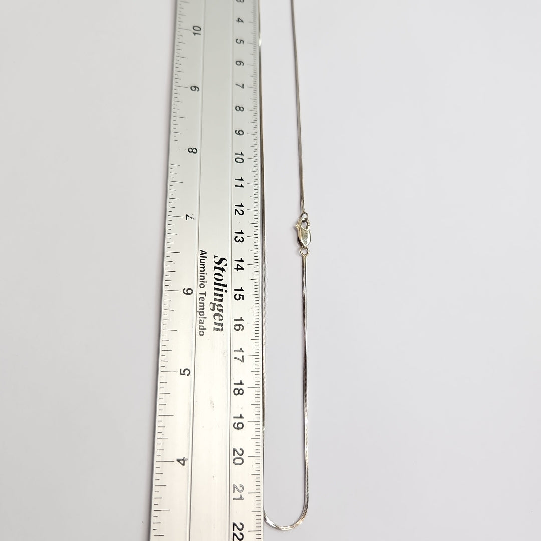 GARGANTILLA ORO BLANCO 14 K 4,80 GRMS (SEMINUEVO)