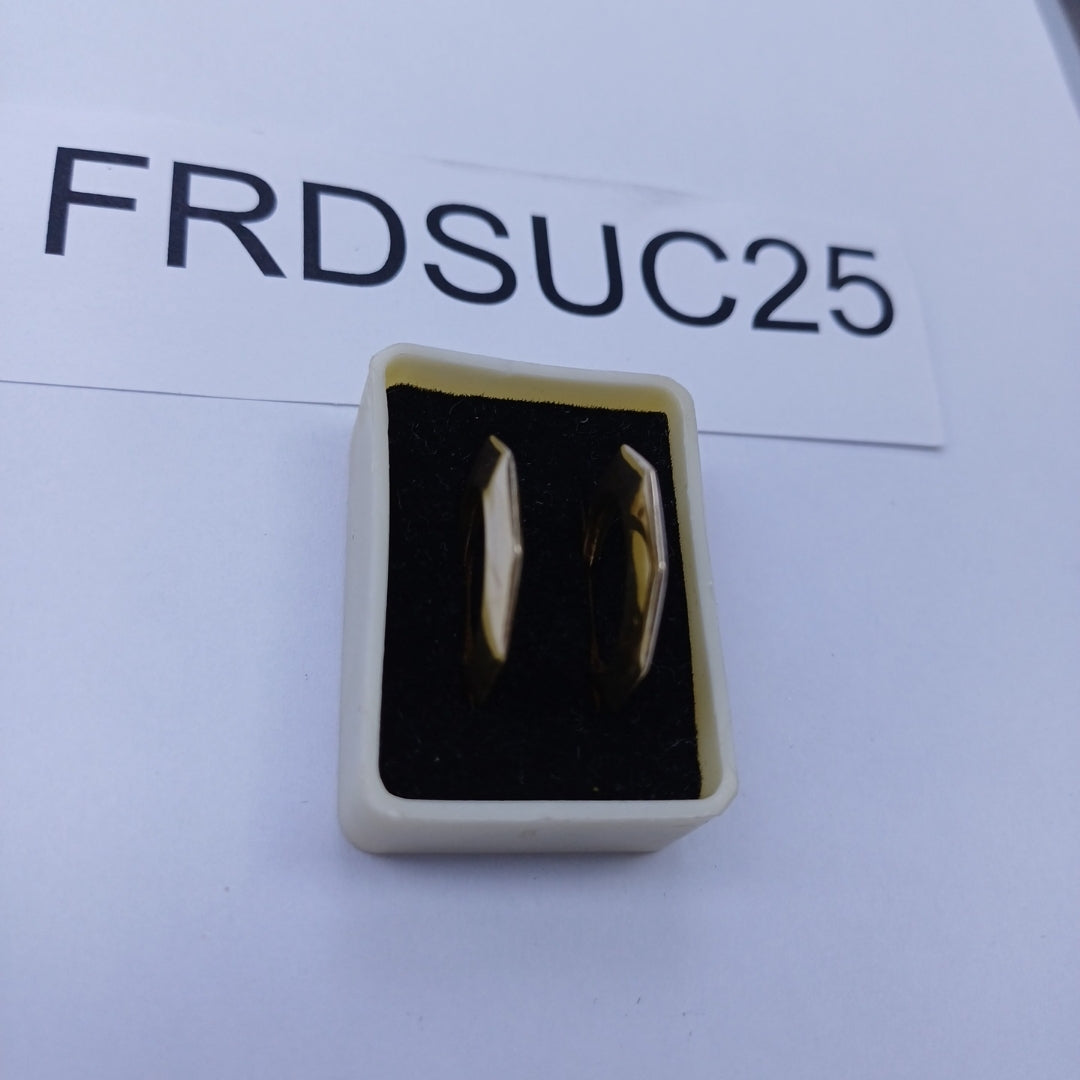 ARRACADAS PAR ORO 10 K 1.7 GRMS (SEMINUEVO)