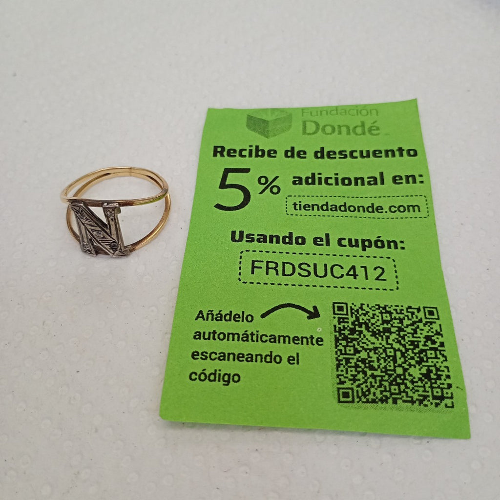 ANILLITO ORO 10 K 2.5 GRMS (SEMINUEVO)