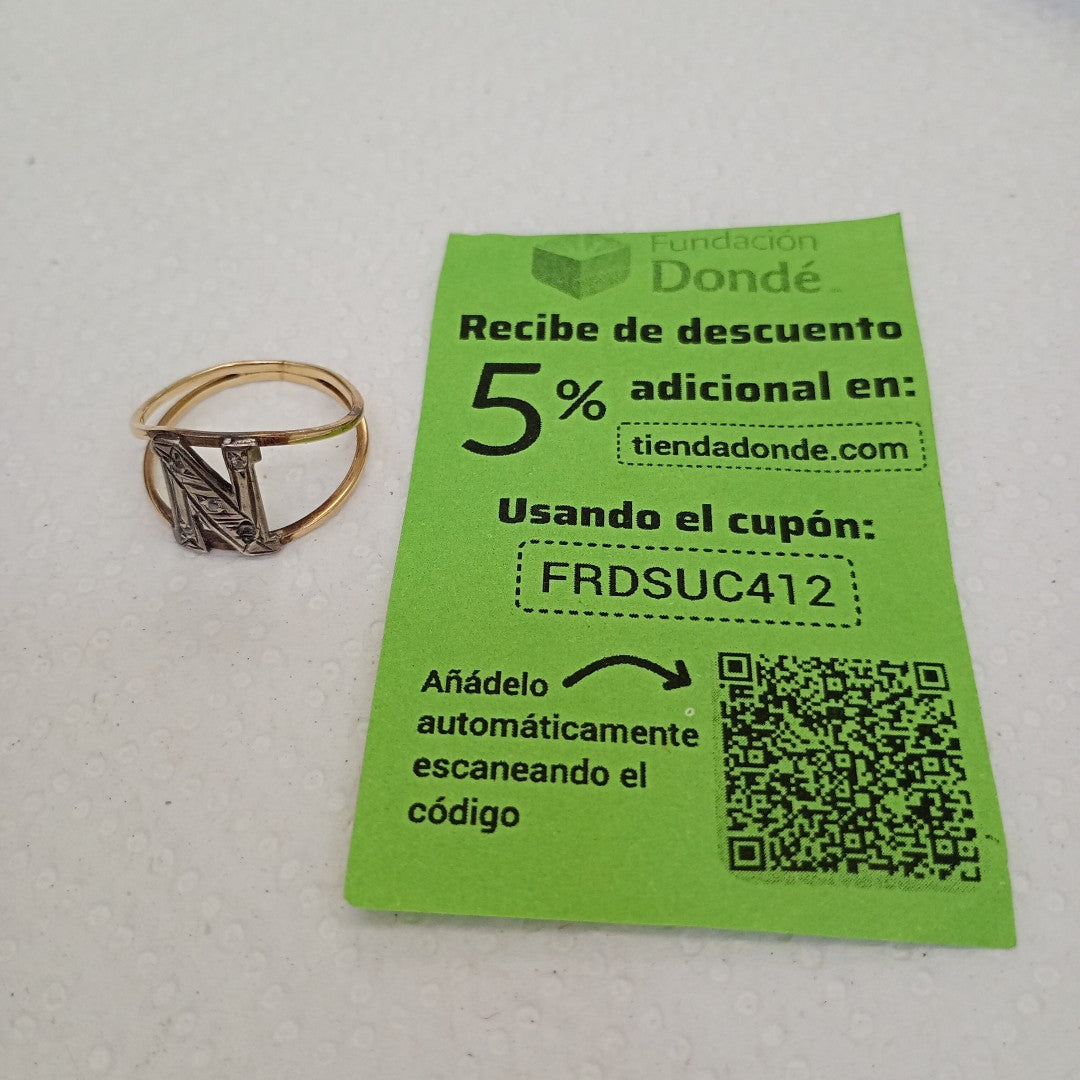 ANILLITO ORO 10 K 2.5 GRMS (SEMINUEVO)